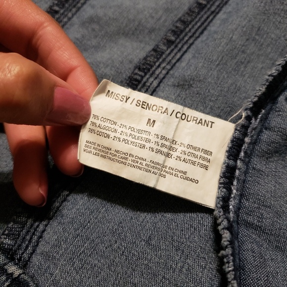 Kardashian Kollection Denim Vest - Picture 5 of 5